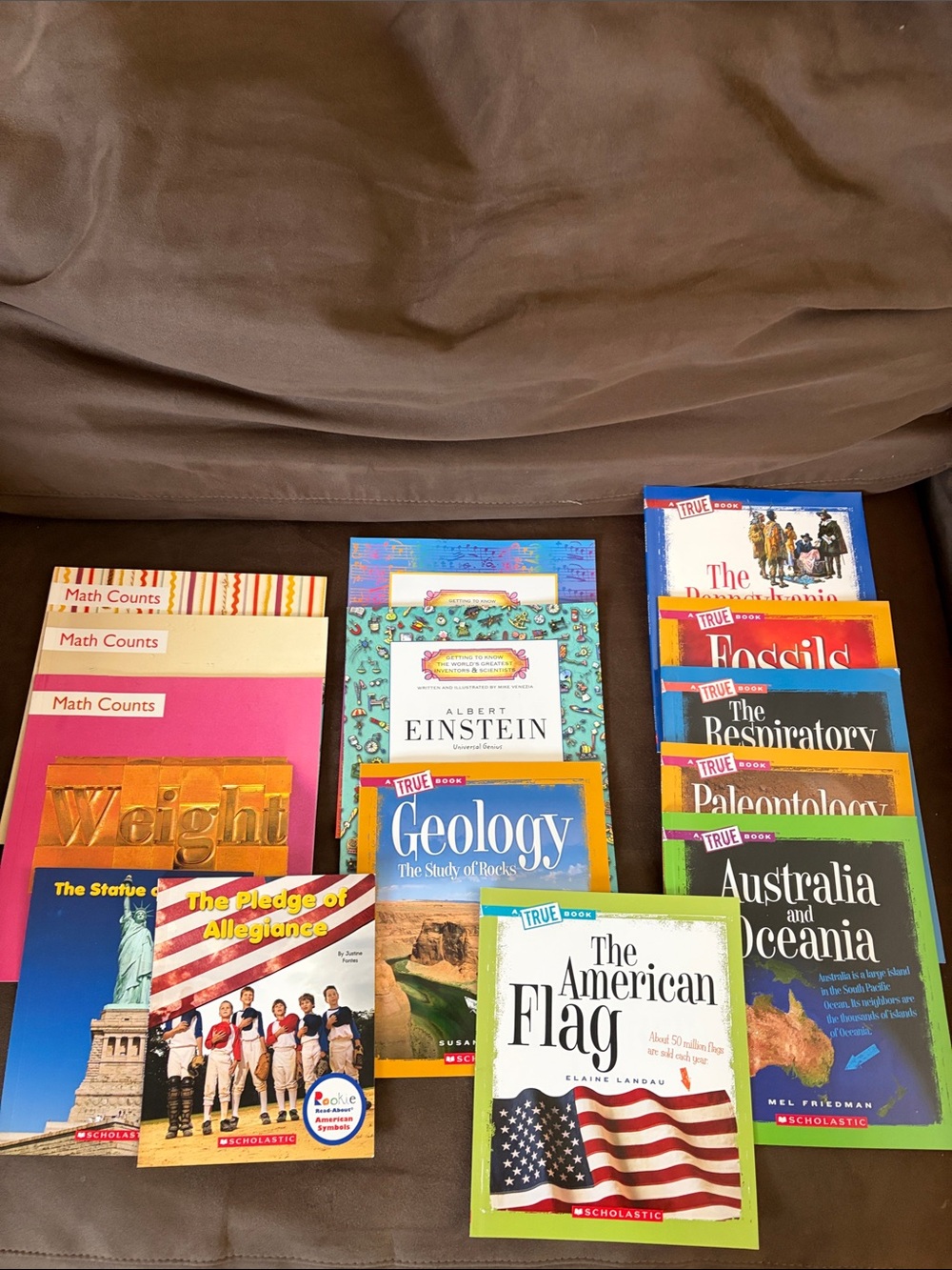Scholastic Kids Educational Learning Book Bundle